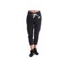 Nike Solid Color Letter Logo Knitted Sports Casual Pants Women Bottoms Black Gray 854964-032