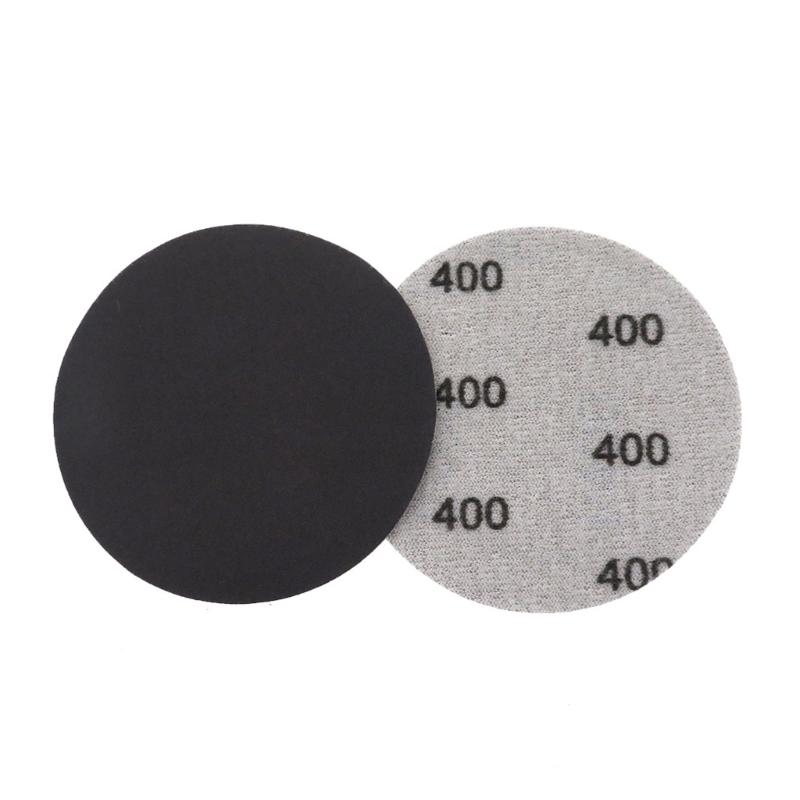 Pack of 30 Wet Dry Polishing Sandpaper Discs Abrasive Sheets Carbon Silicon Materials for Automotive Metal Woodworking