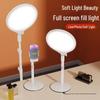 Round LED Desktop Fill Light for Photography and Beauty