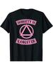 Sobriety Is Gangster Inspirational Symbol Quote T-shirt, the First Choice for Gi