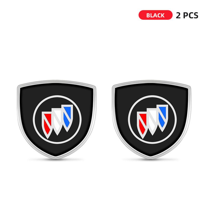 RFG3 3D Car Styling Shield Emblem Badge Metal Stickers Decor Decals For Buick Century Excelle XT Envision Excelle GT Verano GL8 GL6