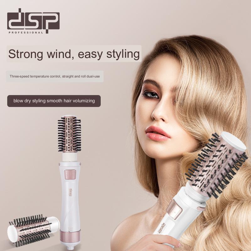 Straight Hair Comb, Hot Air Comb, Two-In-One Automatic Curling Stick, Curling Comb, Household Curling Iron, Negative Ions, No Hair Damage