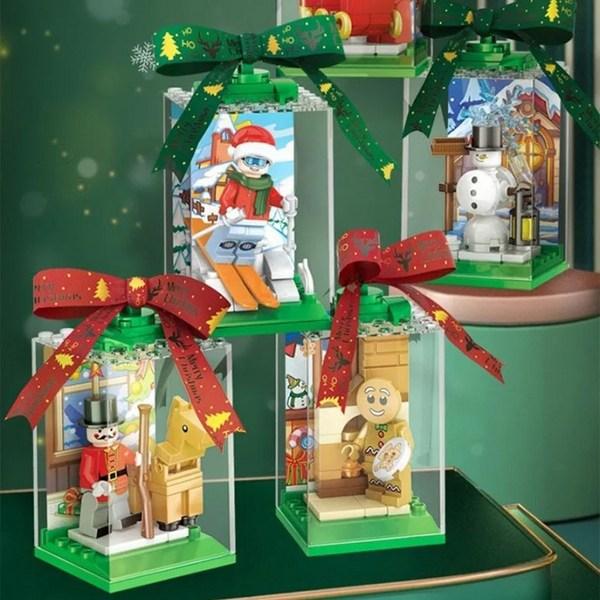 

Декоративная елка LEGO LEGO Block Ornament 8 видов подарков, случайные подарки