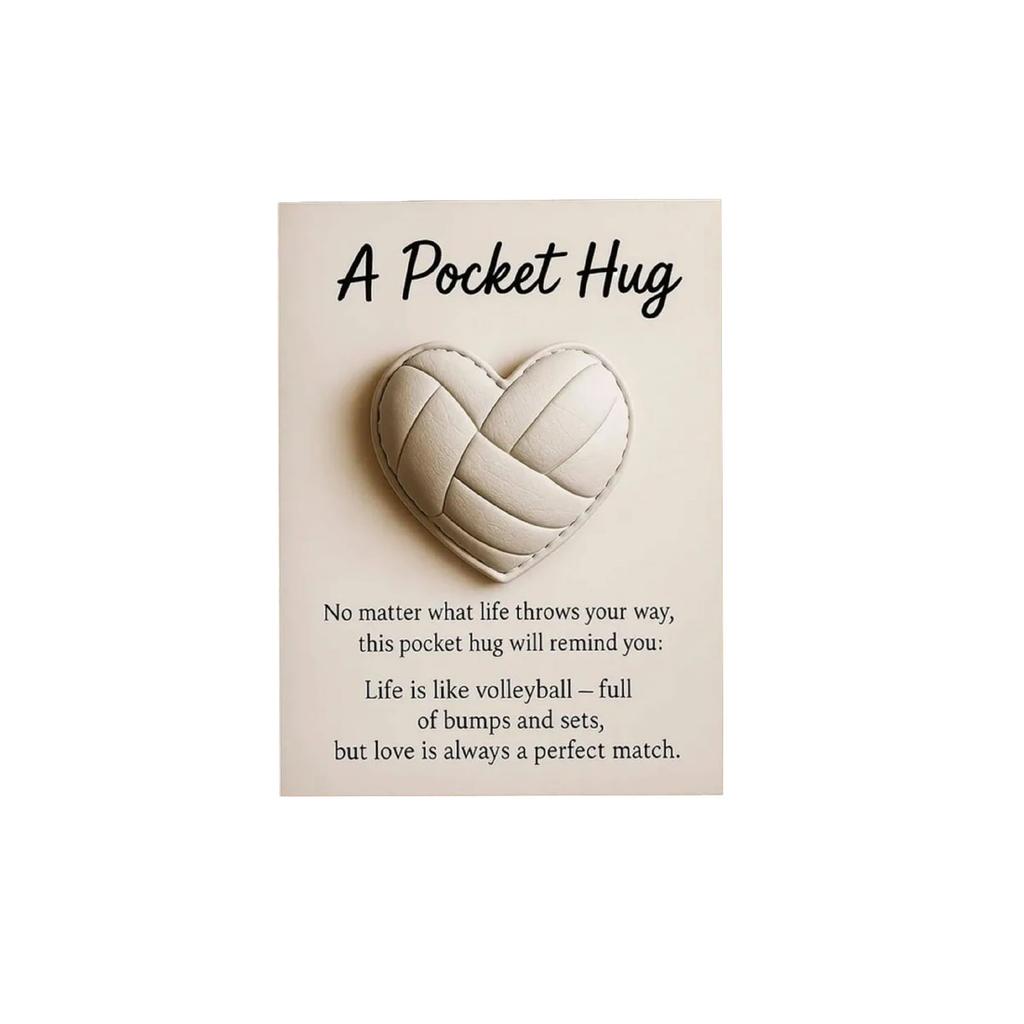 Heart-shaped Baseball Themed Pocket Hug Gift Suitable For Friends