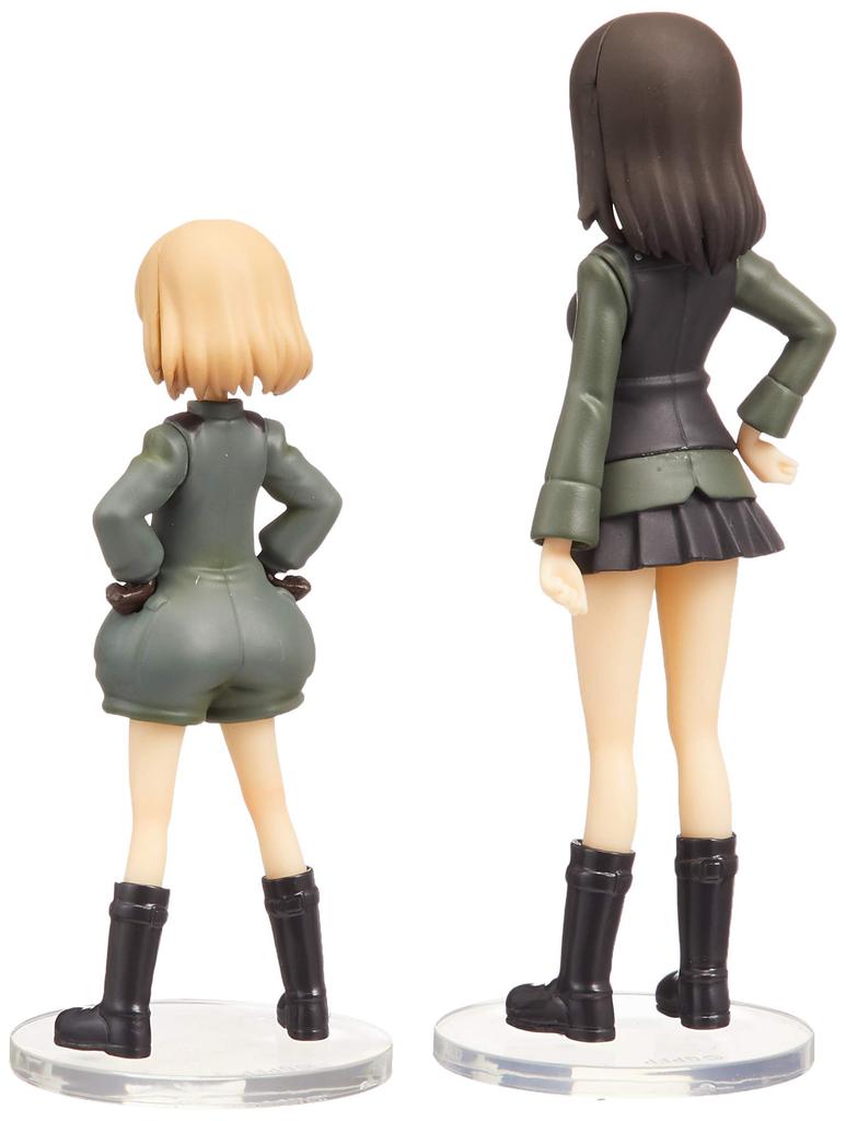 UDF Ultra Detail Figure 495 Girls und Panzer Final Chapter Katyusha Nonna Figura Quasi Completa No. & & Set, Alto 80/110mm, Preverniciato,