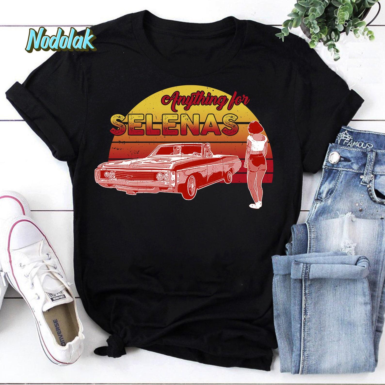 Anything For Selenas Vintage T-Shirt, For Selena Lover, Selena Shirt, La Reina Del Tejano Shirt, La Cantante Shirt, Selena Quintanilla Shirt S