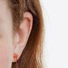 BIMBA Y LOLA [24SS] Coral Star Earrings B245AIW019COF