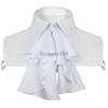 Donna Uomo Staccabile Increspato Pizzo Jabot Vintage Vittoriano Collare Falso Cosplay Esotico Falso Collo Choker Clubwear Collare Steampunk
