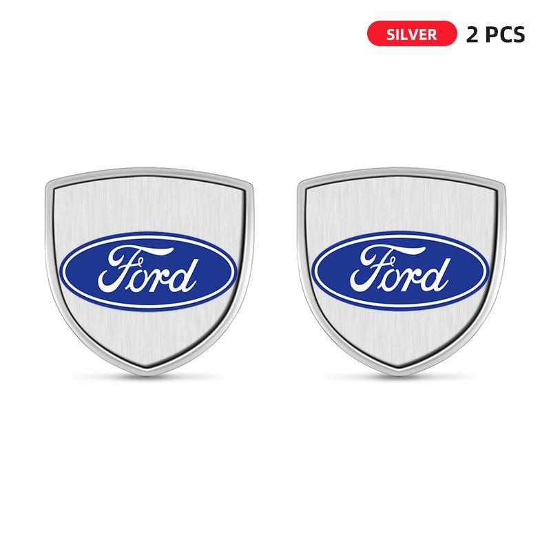 3D Metal Car Body Fender Emblem Shield Stickers Decor Car Interior Accessories For Ford Edge U387 CD2 CD4