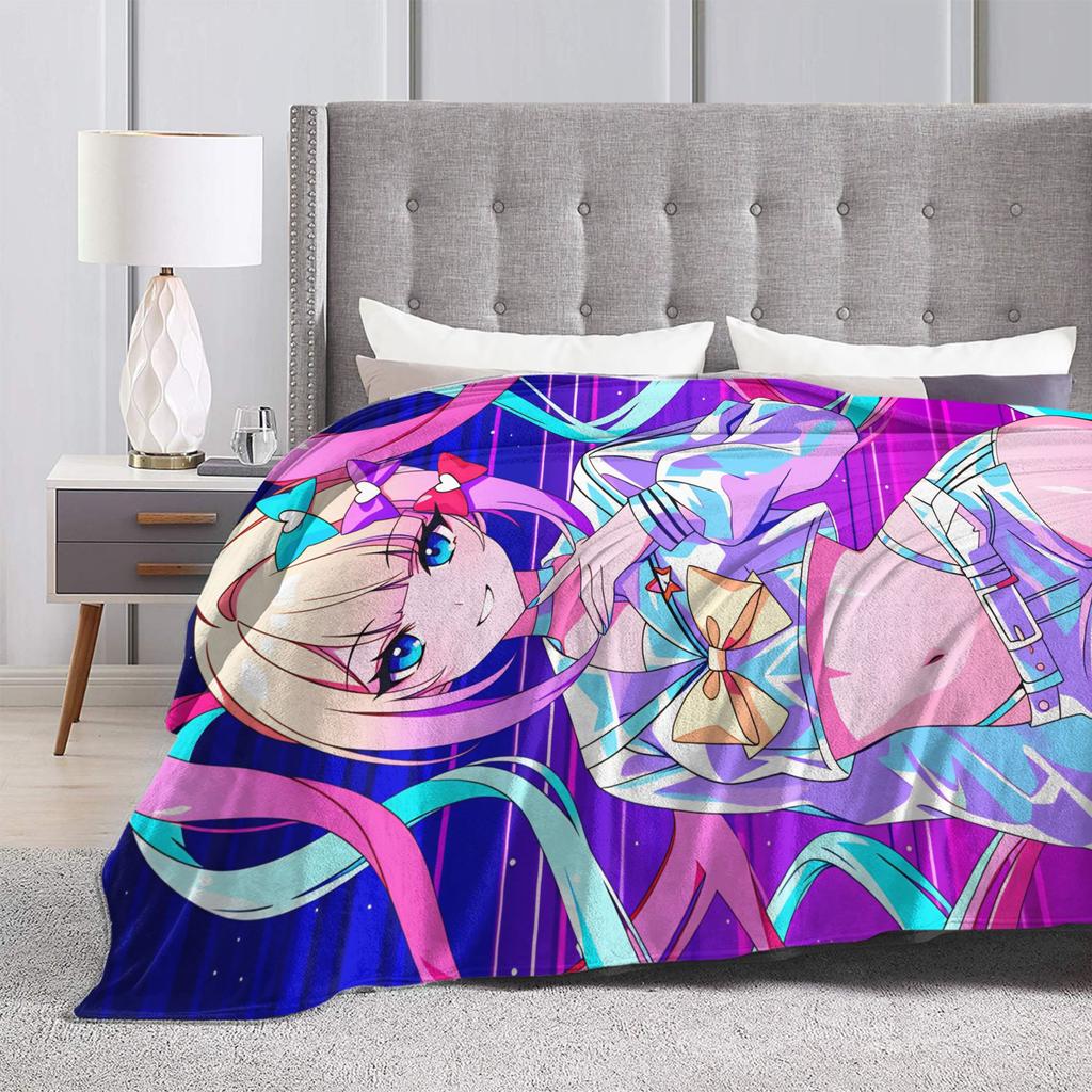 Needy Streamer Overload Kangel Bedding Throws Comfortable Trend Blankets For Living Room Camping Flannel Bedspread Bed Cover