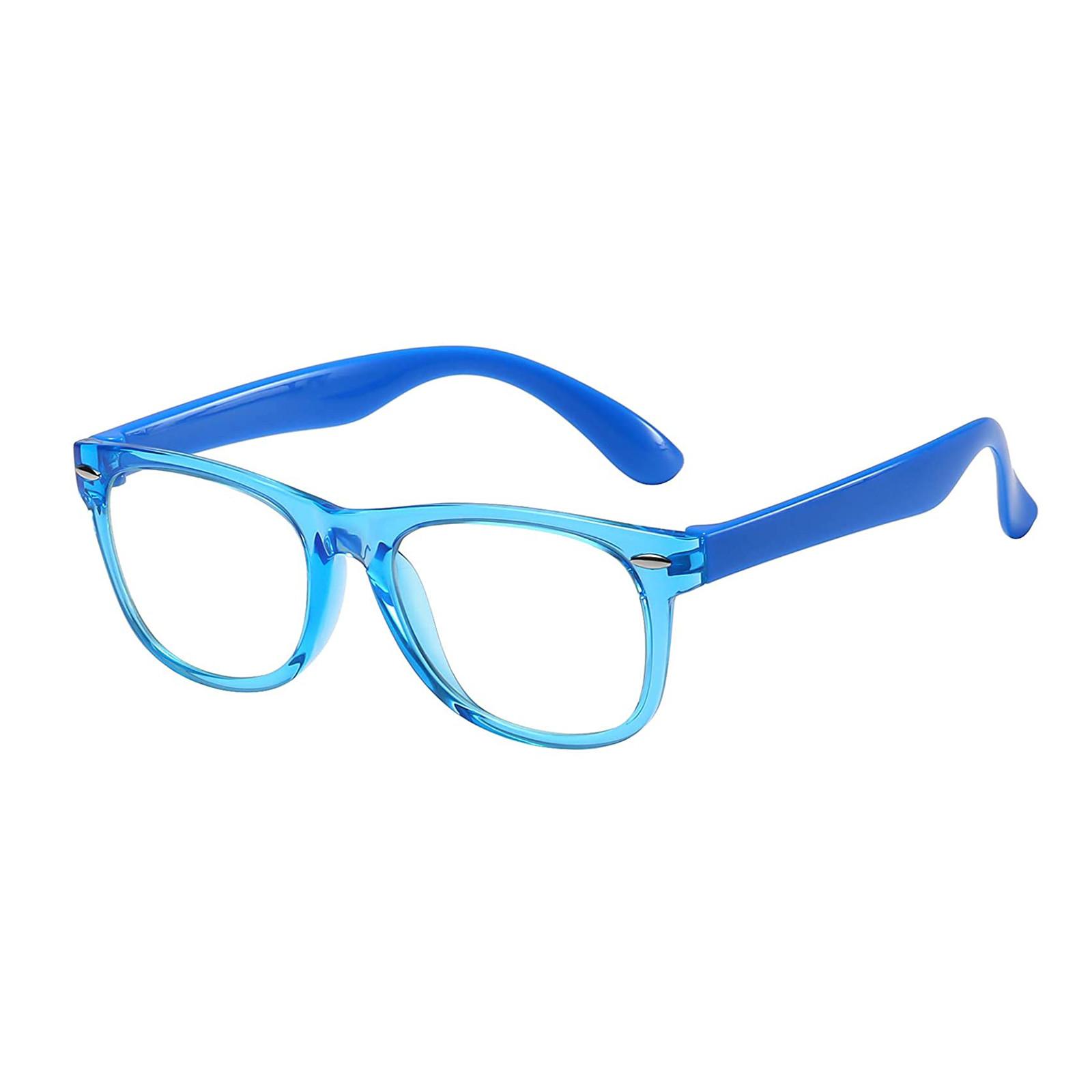 

Детские очки с блокировкой синего света, очки для компьютерных игр для детей, девочек и мальчиков One Size синий