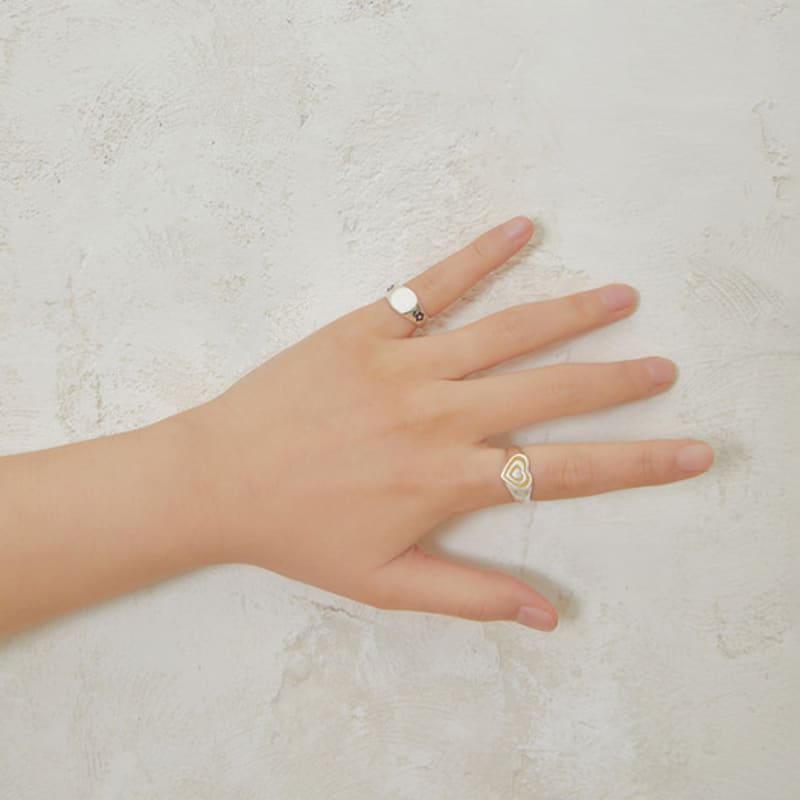 fillow glossy flower color ring