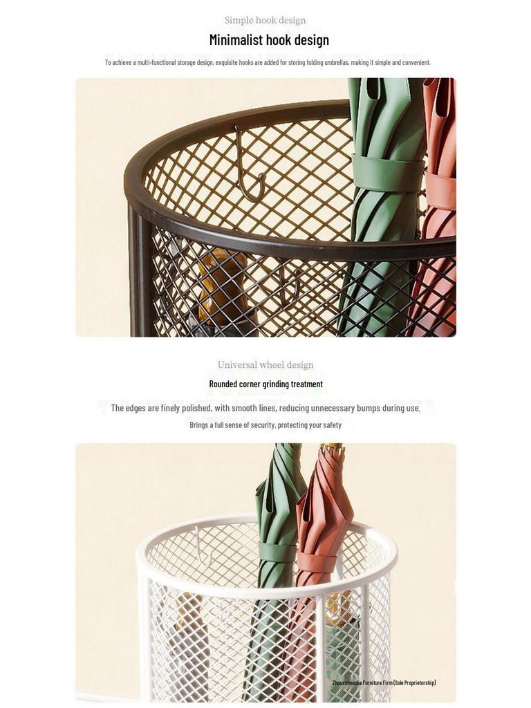 Umbrella Stand Rack for Home, Hotel, Lobby, or Entryway