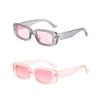 Vintage Trendy Rectangle Sunglasses Retro Fashion Small Frame Eyewear Outdoor Driving Uv400 Goggle Shades Sports Sun Glasses
