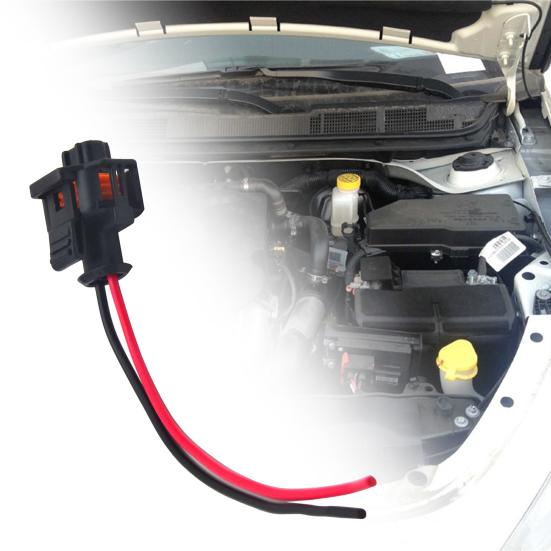 Excellent Fuel Injector Connector Universal Black Fine Workmanship