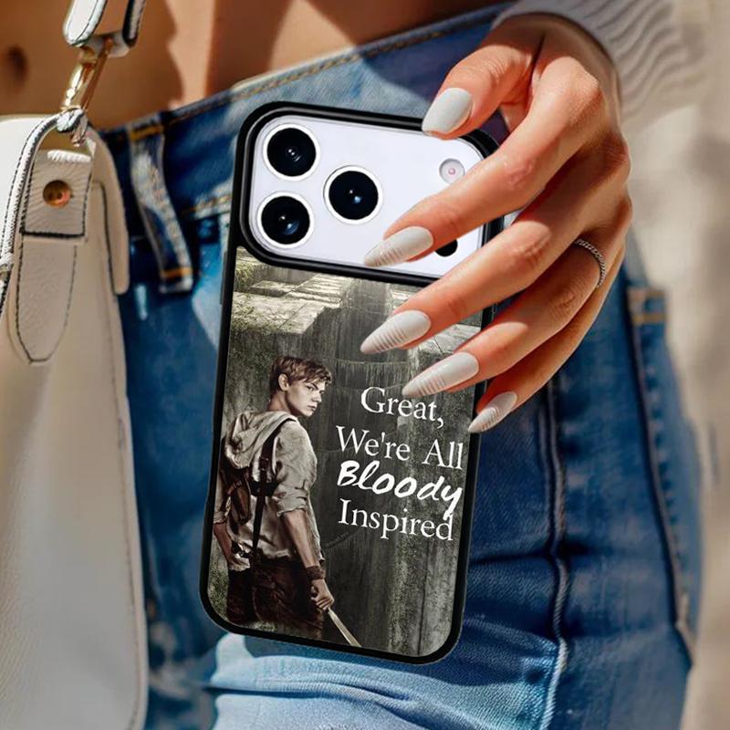 Coque de téléphone Maze Runner S Pour iPhone 17 Air 14 15 13 12 Max Coque Pour Apple 16e 11 Pro Max Plus Coque