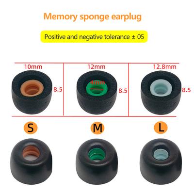 1 Pair Protective Earbuds For Sony Wf-1000Xm4 Memory Cotton Earplug Sleeve
