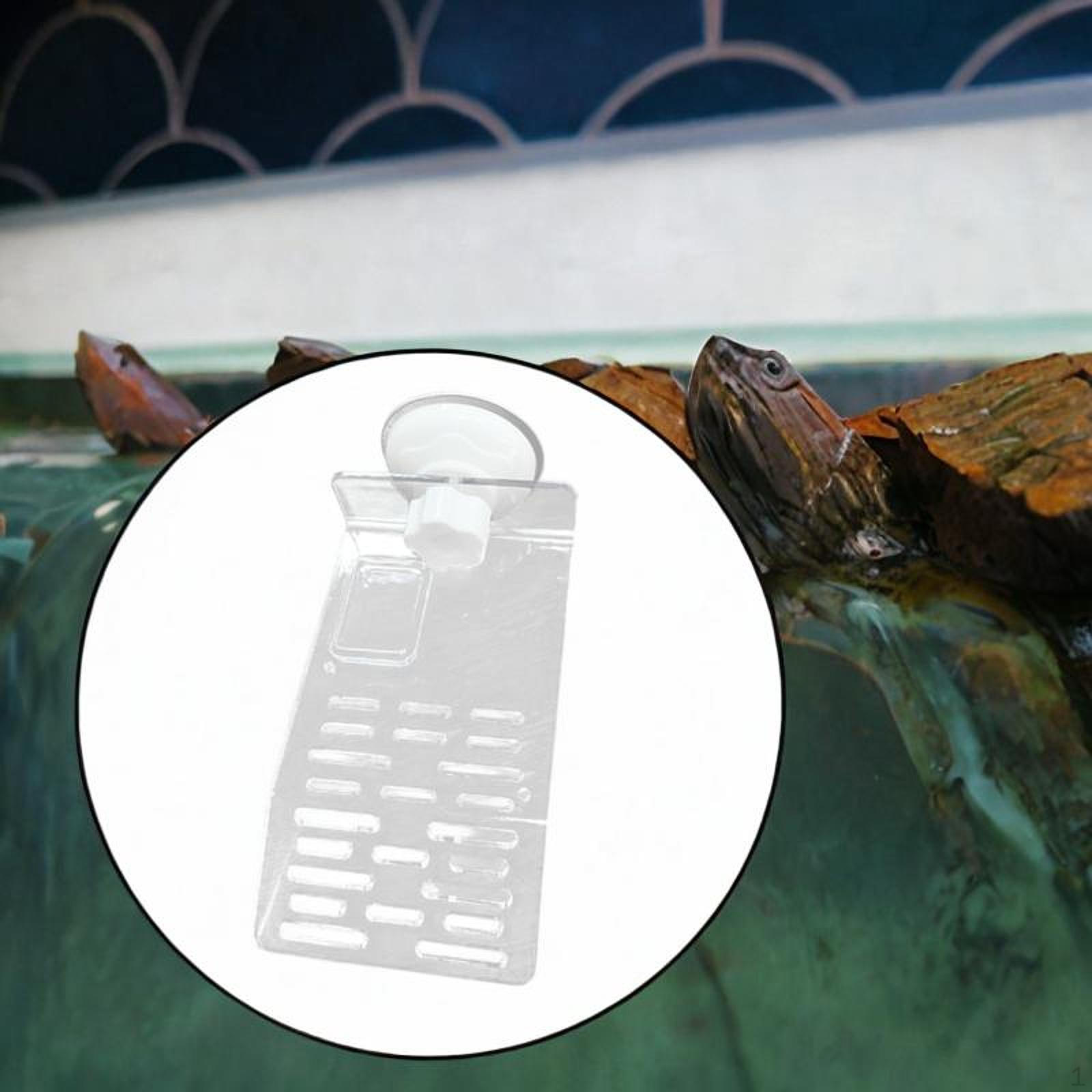 

Floating Platform for Turtles with Suction Cup, Ideal Aquatic Environments 12x19 cm