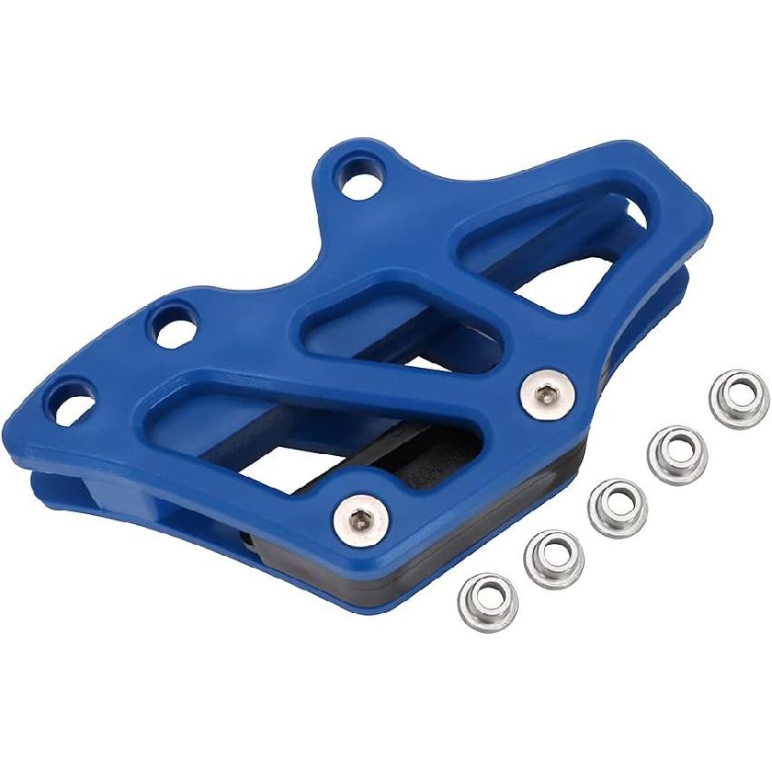 JFG RACING Motorcycle Chain Guard Guide Protector + Chain Slider for WR 250F/450F, YZ 125/125X, 250/250X/250F/250FX, 450F/450FX Dirt Bike, Blue