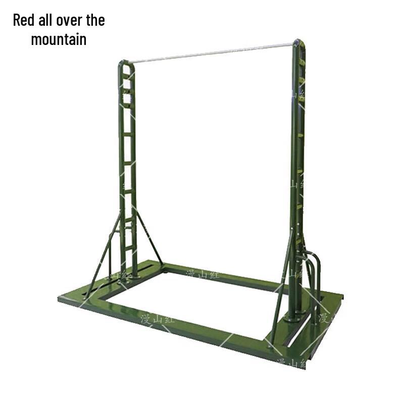 Mansion Red Adjustable Mobile Pull-Up Bar