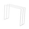 Kitchen Countertop Dishcloth Drying Rack Iron Dishcloth Towel Holder Free Standing Dish Rag Storage Hanger