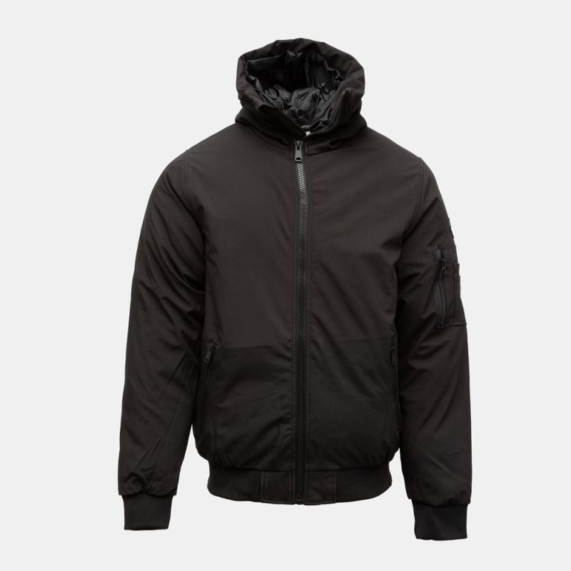 

Men s marlon bomber parka with hood PARAGOOSE S