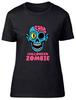 Halloween Zombie Unisexs Tshirt Undead Infected Brain Costume Ladies Gift Tee