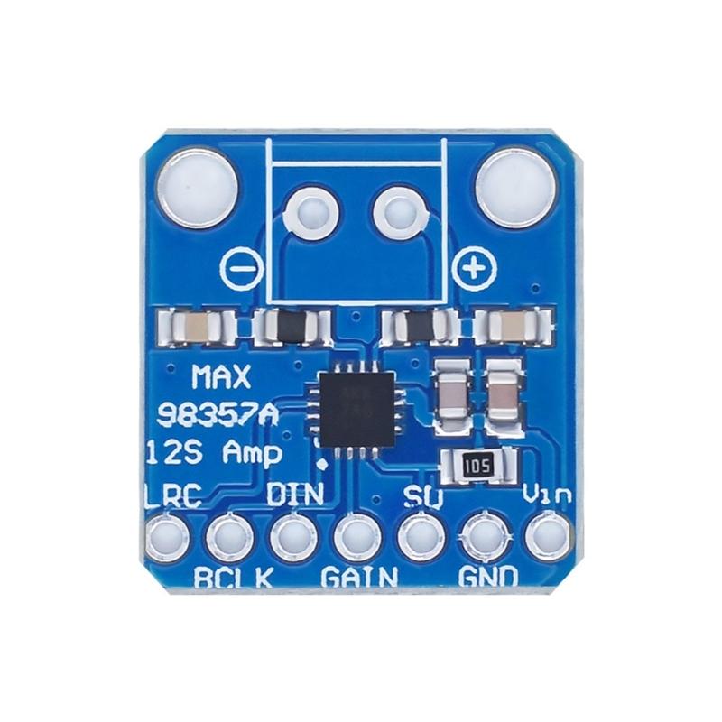 MAX98357A 3W 5V Powerful Auditory Amplifier Module I2S Decoding 3dB To 15dB Selection for DIY Projects and Speakers