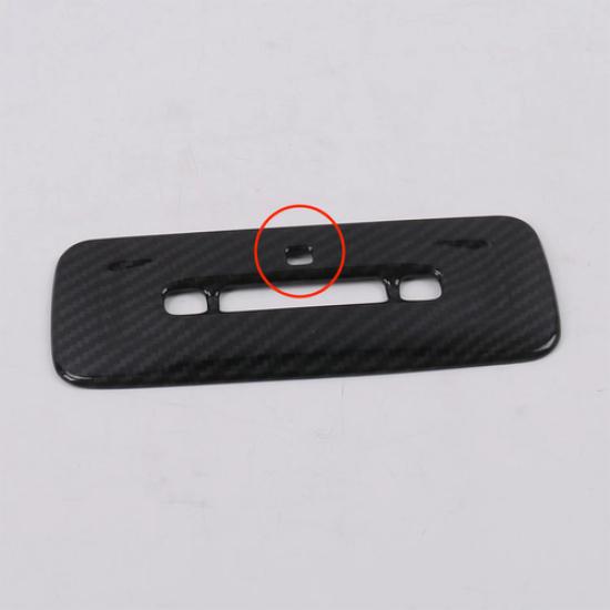 Carbon Fiber Reading Light With Hole Cover Trim For 2018- Toyota Camry SE LE