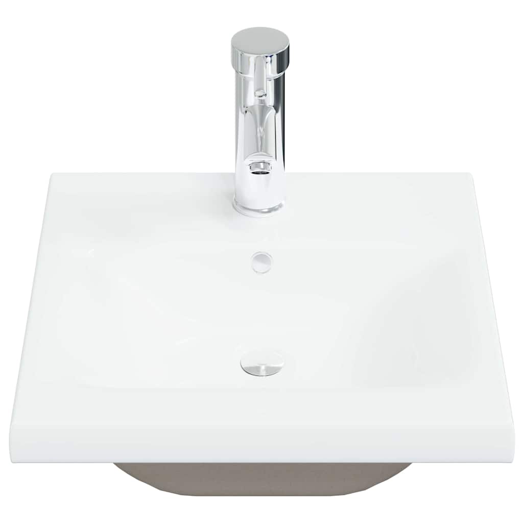 Washbasin Cabinet Black Oak Effect 41 x 39 x 62 cm