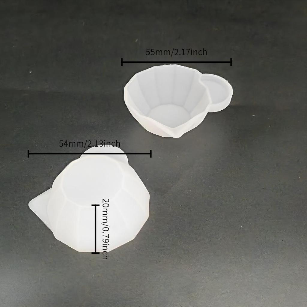 Treasure Bowl DIY Crystal Epoxy Silicone Measuring & Mixing Cup Mold