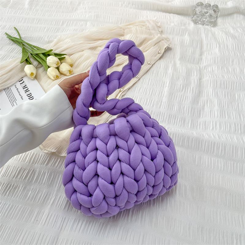 Сумка через плечо из исландской грубой шерсти сотканная вручную сумочка своими руками или через плечо Material package 1360₽