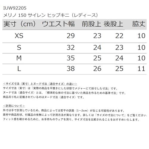 [Icebreaker] [Icebreaker] Women's Underwear W Merino 150 Siren Hipkini Black S