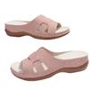 Wish Summer Womens Open Toe Slip On Sandals With Thick Sole For Beach And Casual Wear
