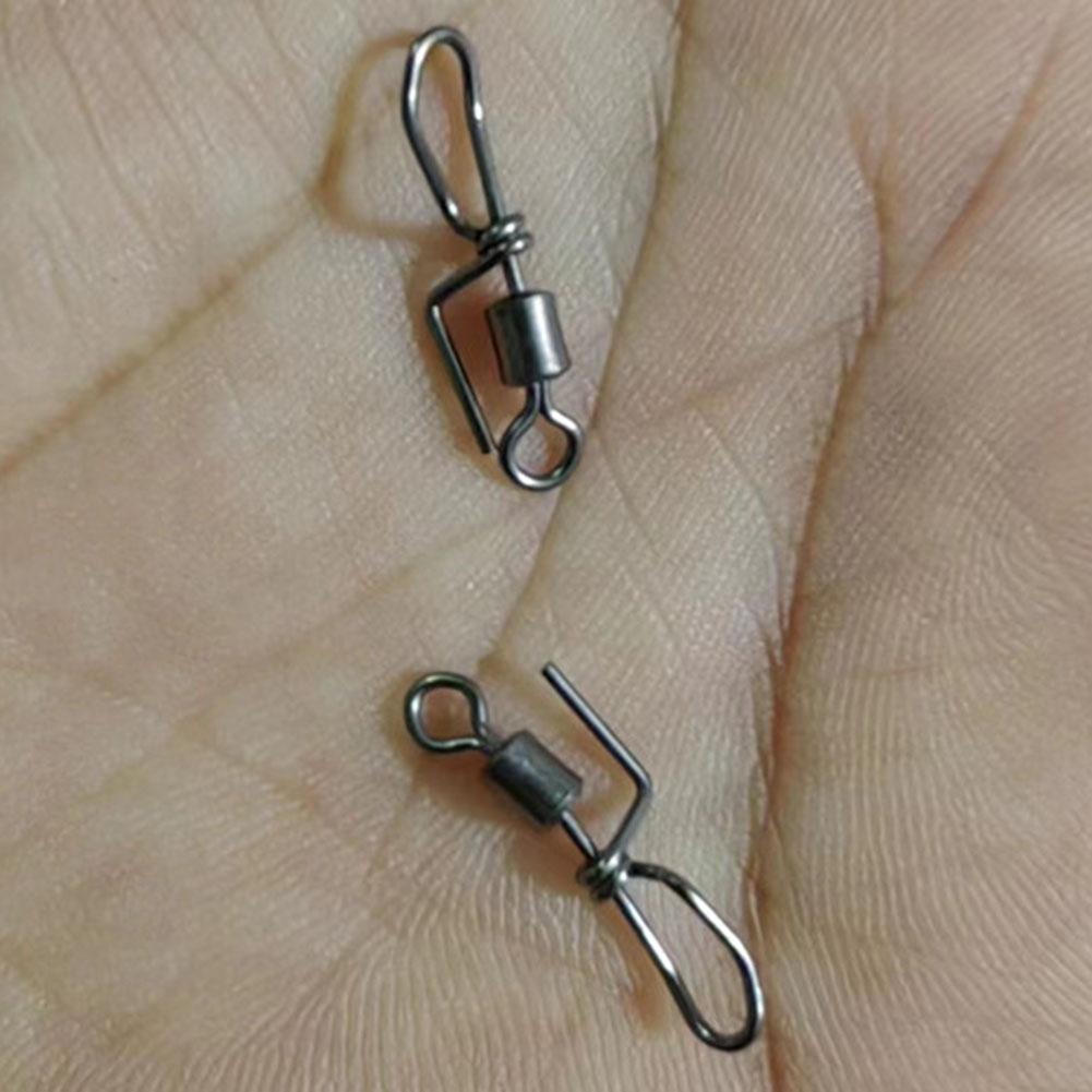 Sanitizable For Sea Fishing Clip Down Swivels 20PCS 304 Stainless Steel 18mm