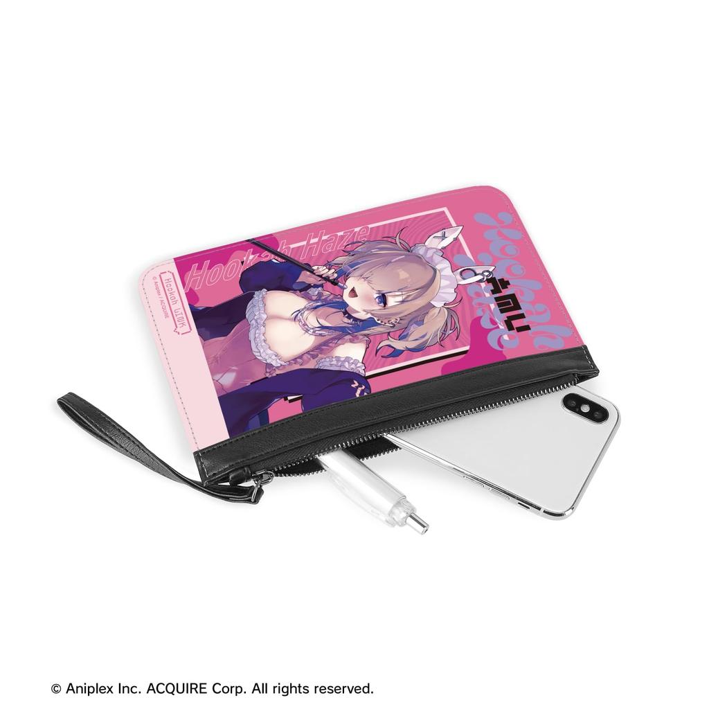 [Shisha Haze] Aiue Am PU-Leder flache Tasche