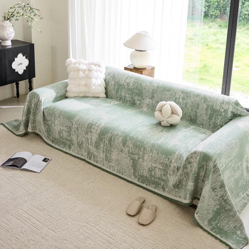 Premium Linen Sofa Cover Universal All Season Full Coverage Sofa Slipcover High Quality Protective Furniture Cover