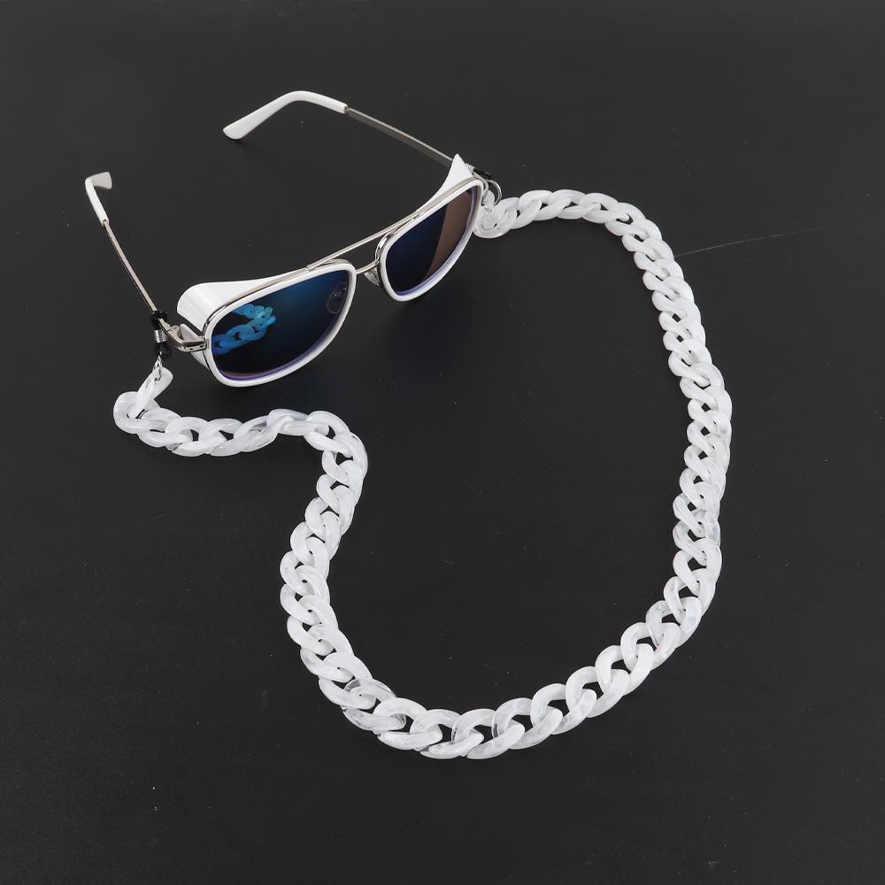 Acrylic Glasses Chains For Women Holder Cord Reading Sunglasses Chain Men Lanyard Eyeglasses Hanging Neck Chain Strap Rope Trend