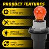 For Dodge Caliber Dakota Turn Signal Park Light Bulb Socket Lamp Flasher Marker