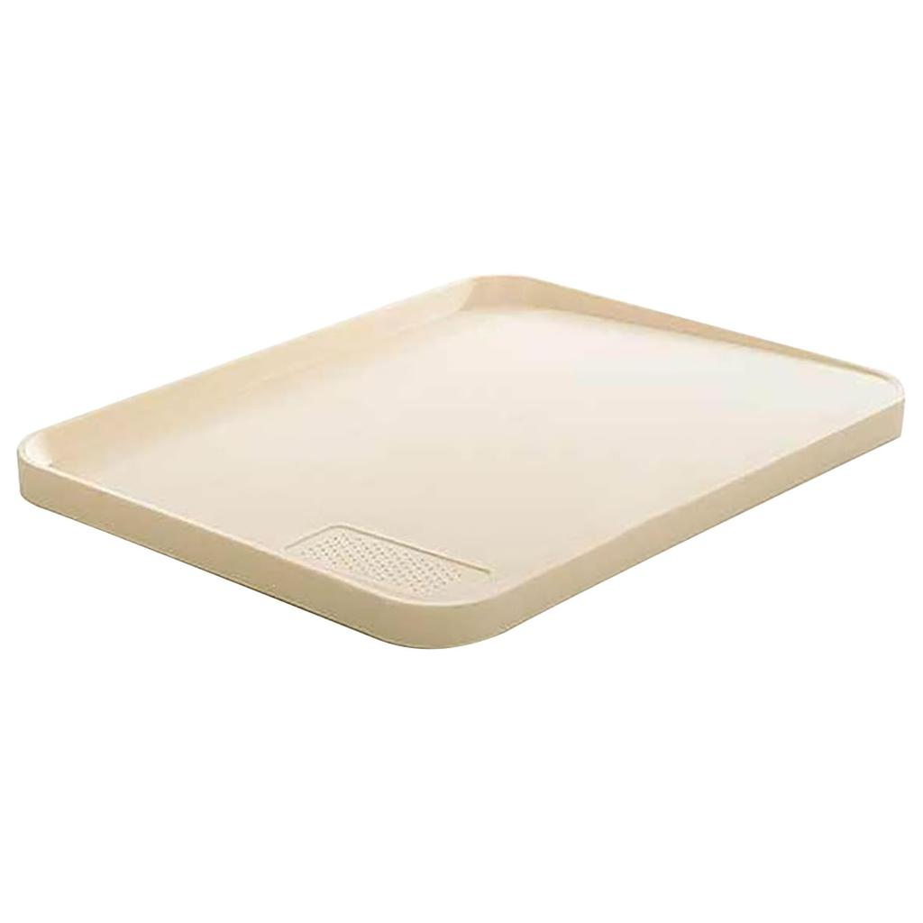 Kitchen Cutting Board Raised Edges Anti Skid Double Sided High Safety Sturdy PP Plastic Cutting