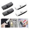 2 Pieces Seat Belt Adjuster Improve Driving Comfort Universal Seatbelt Clips Black