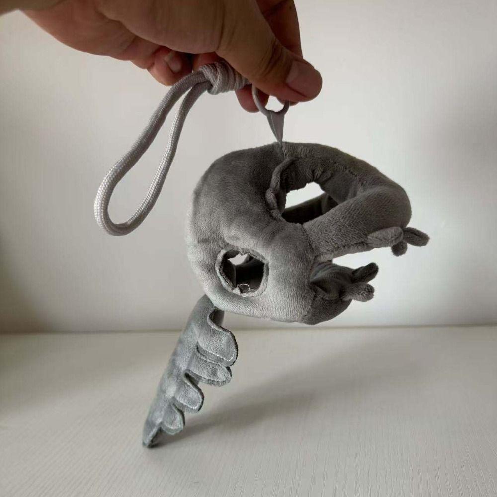 Grey / Pink Dinosaur Skeleton Plush Pendant Plush Hoodie Cotton Doll Clothes Doll Collectors