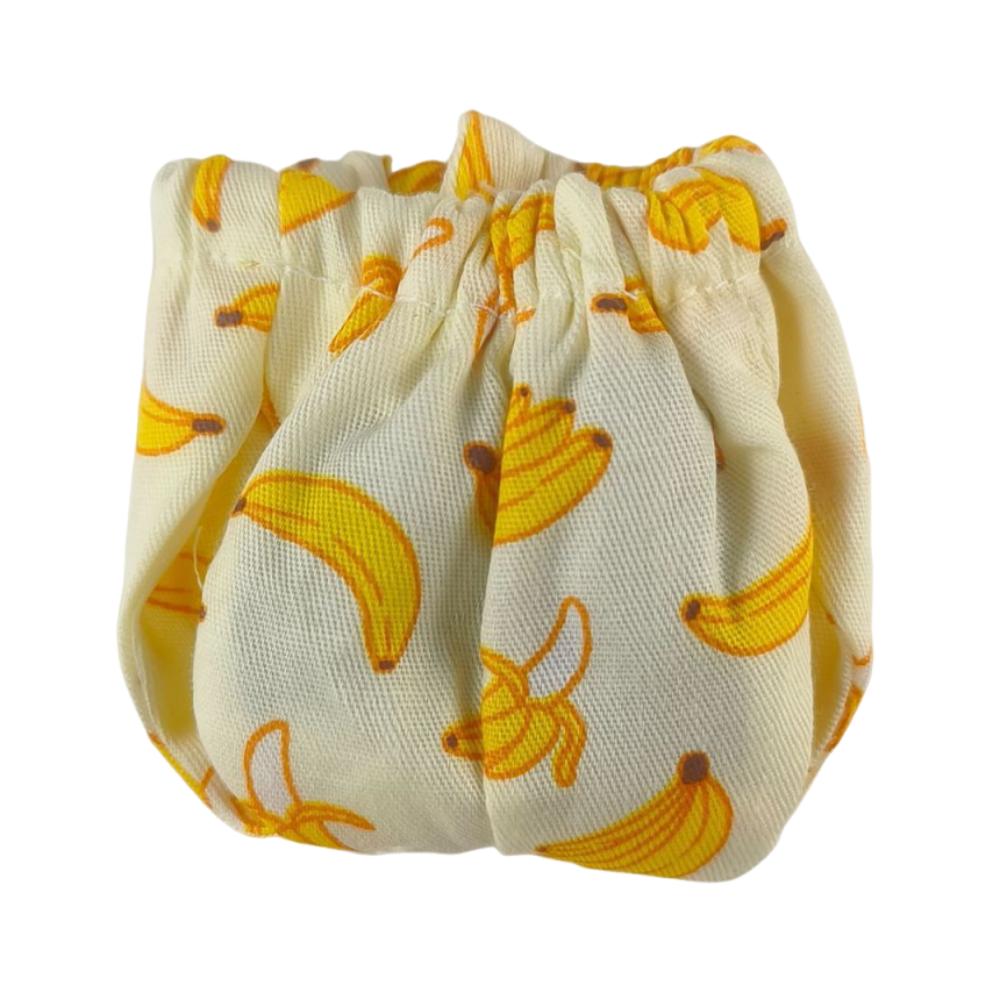 

Регулируемые подгузники для белок Впитывающие подгузники для мелких питомцев Для морских свинок, белок M-Banana