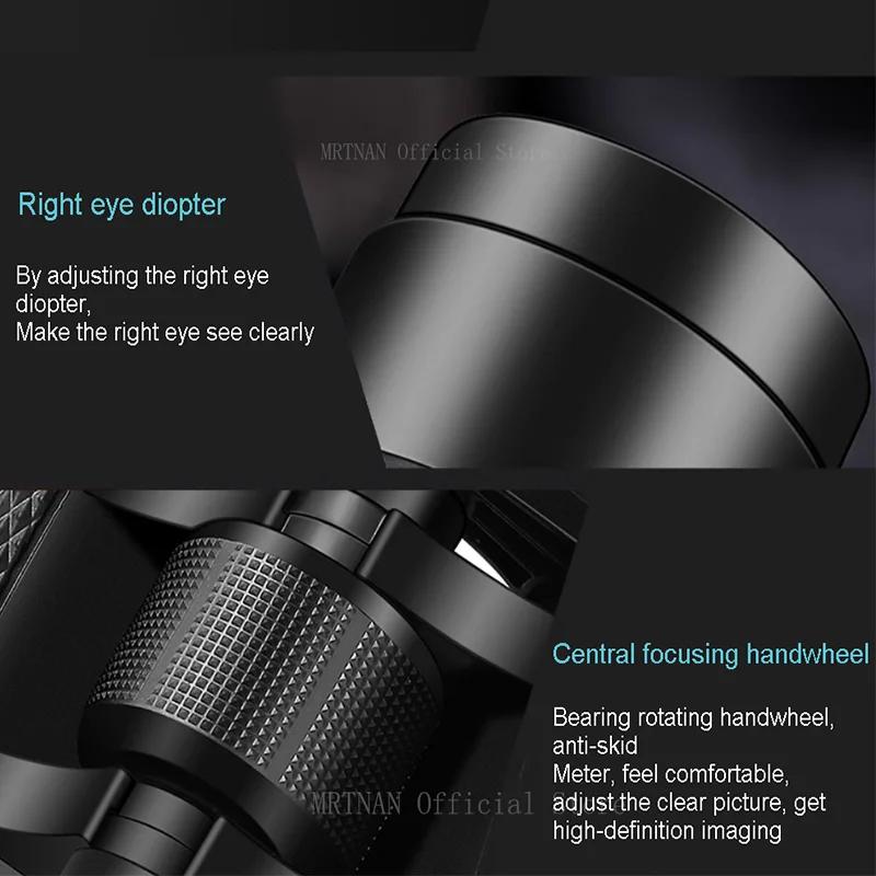 Profession Powerful Binoculars Long Range Folding Waterproof Telescope BAK4 FMC Optics For Hunting Sport Outdoor Camping Travel