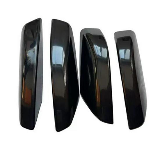 Black Roof Rail Decorative Cover for 2003-2009 4Runner Overlander Roof Rack