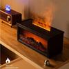 Remote Control Essential Oils Humidifier 7 Colors Simulated Fireplace Diffuser  Home