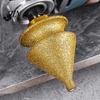 Quartz Drill Bit Diamond Chamfering for Grinder, 4-in-1 Hole Saw, Beveling Grinding Head Arc Trimming Chamfering/Hole Enlarging/Polishing/Arc