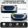 5Pcs ABS Material Universal Car Front Bumper Separator Bumper Lip Body Kit Duck Lip Separator For Subaru BRZ Car Accessories