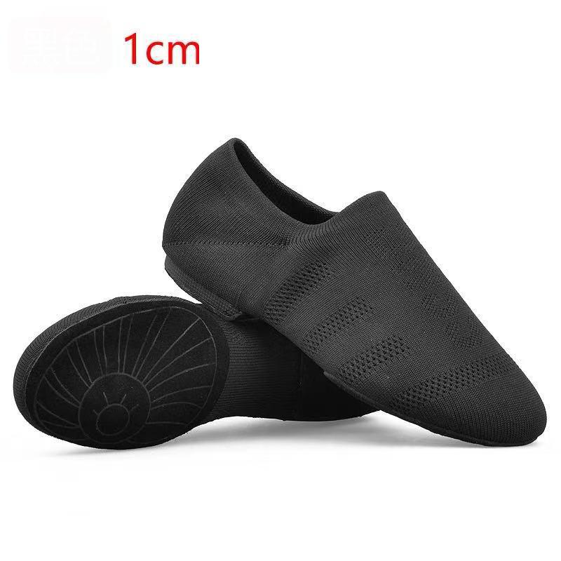 Women Jazz Latin Dance Shoes Ladies Ballroom Yoga Ballet Shoes Breathable Flying Mesh Flat Practice Modern Girls Dance Sneakers