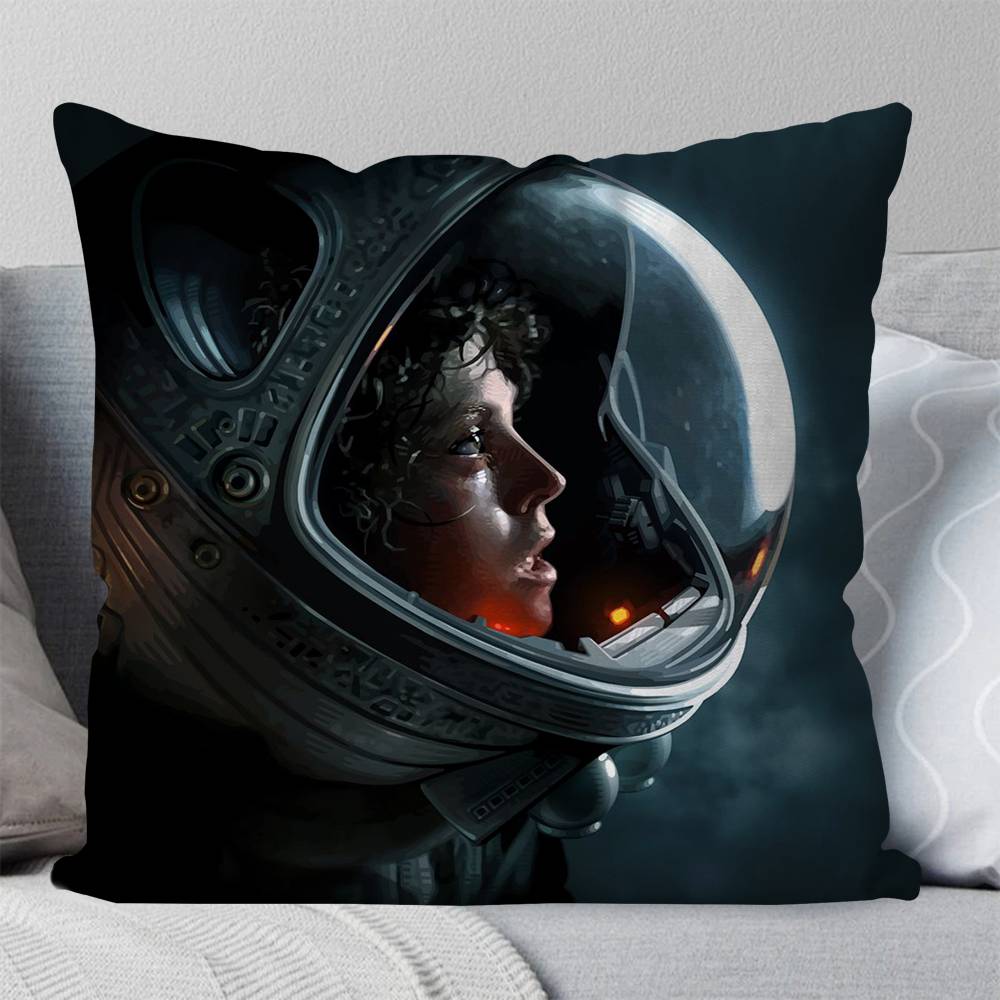 Classic Movie A-Alien Pillow Case Square Pillow Bedroom Sofa Leisure Comfort Cushion Car Living Room Home Decoration